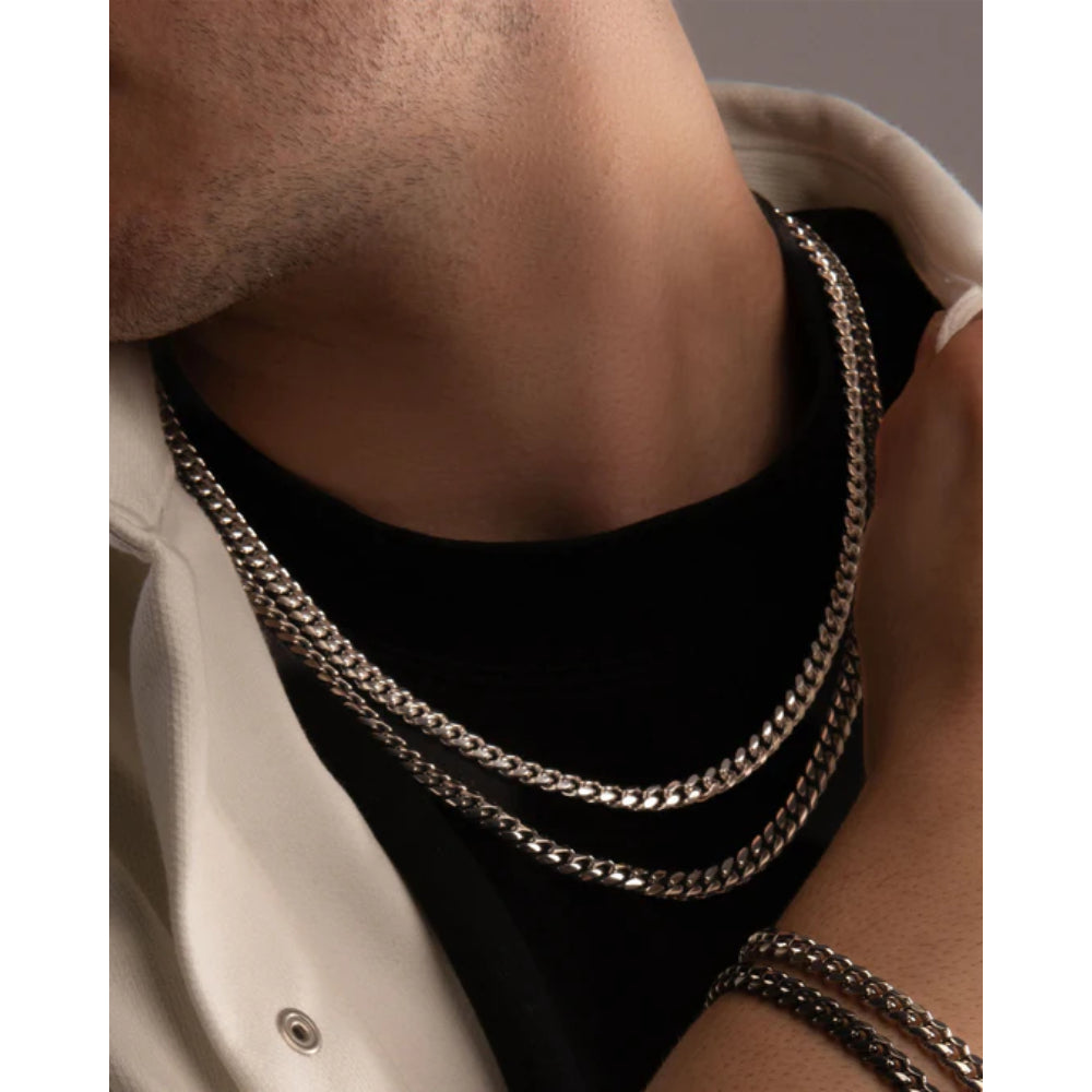 Desmos Gold-Tone Miami Chain Necklace
