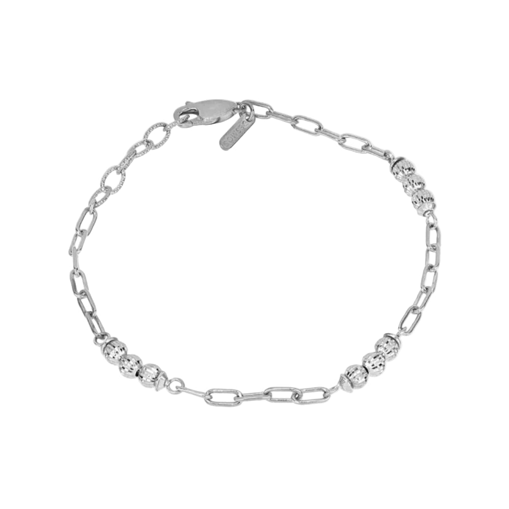 Desmos "Crystal Nova" Sterling Silver Bracelet