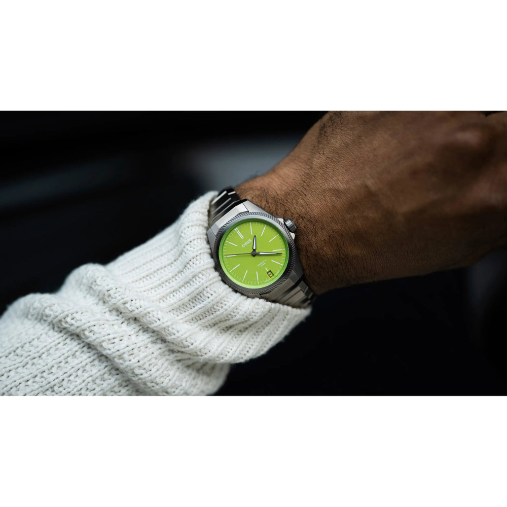 Oris Propilot X Kermit Edition 39mm Automatic Titanium Watch