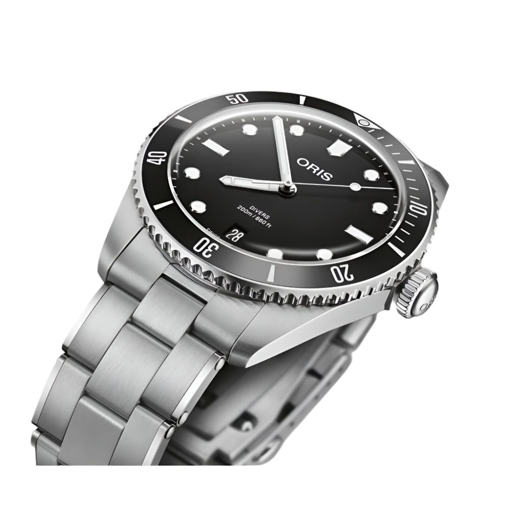 Oris Divers Date 39mm Automatic Watch with Additional Strap