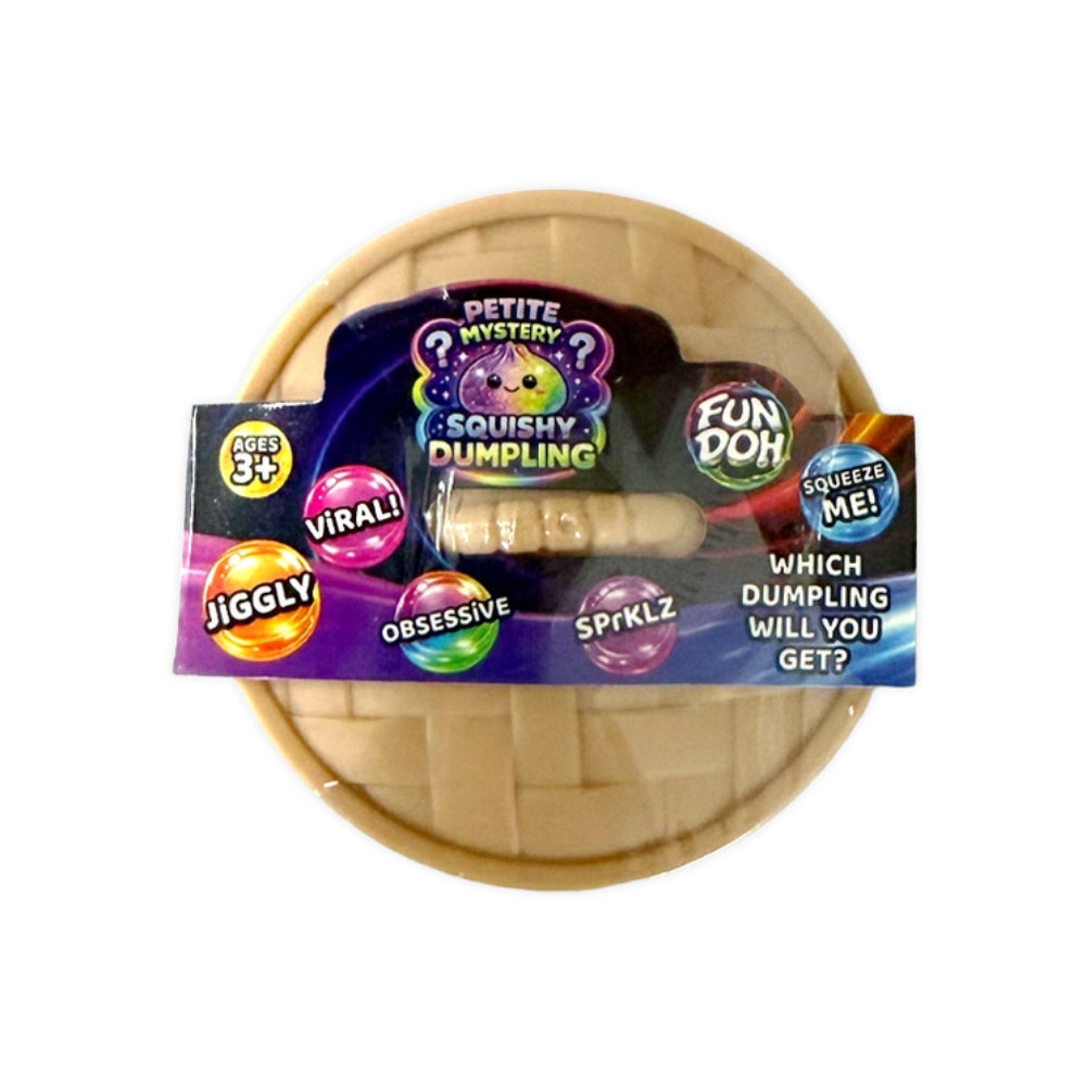 Novelty Brands Fun Doh Squishy Mystery Mini Petite 2.5" Dumpling Toy
