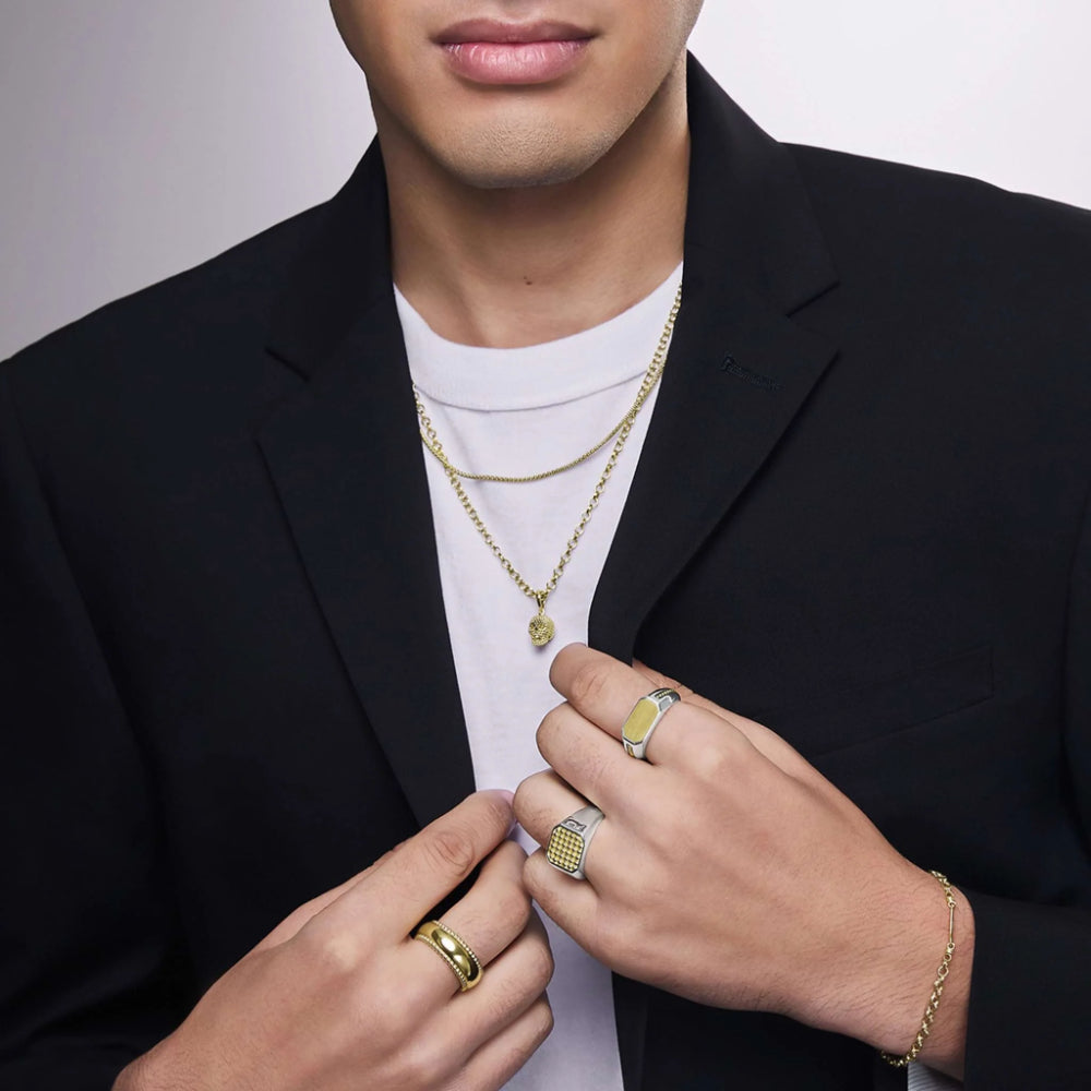 Lagos Anthem 18k Gold High Jinks Link Chain Necklace, 20"