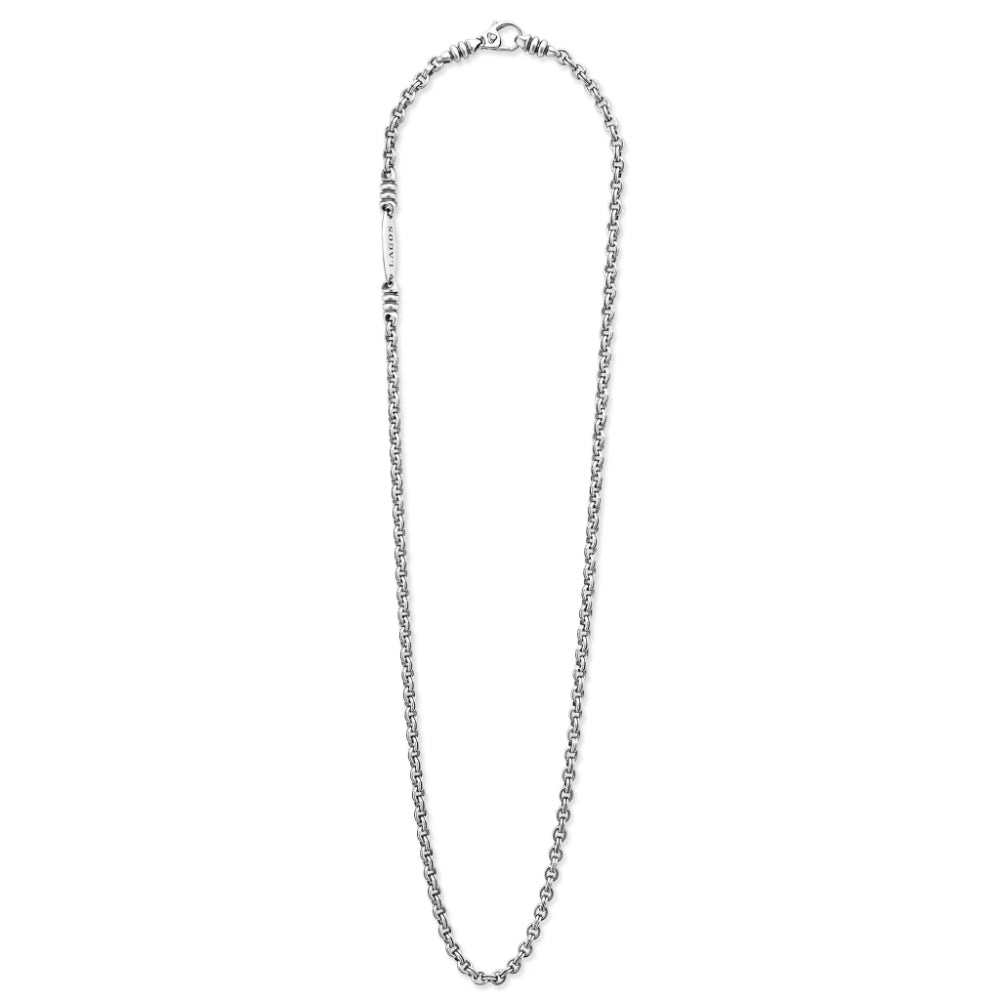 Lagos Anthem Double Link Chain Necklace, 4mm