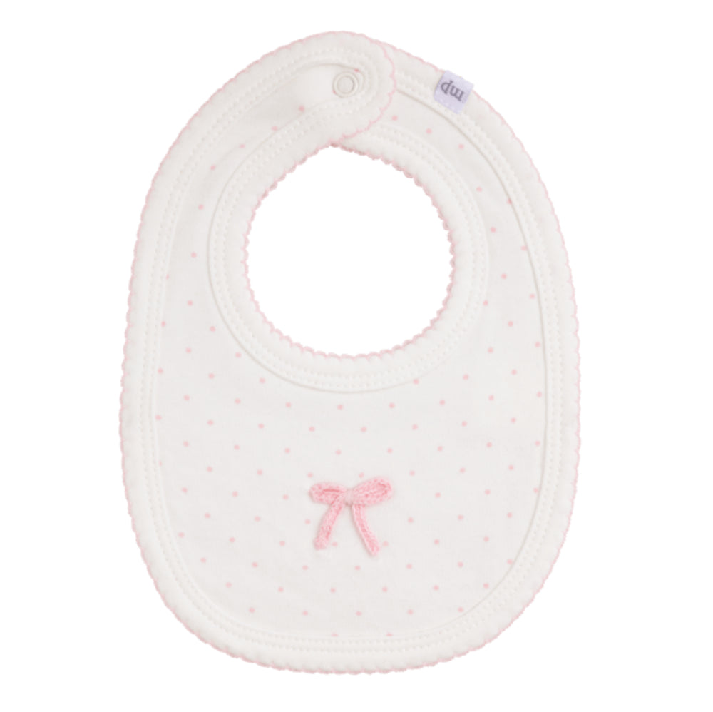 Mud Pie Crochet Bow Bib