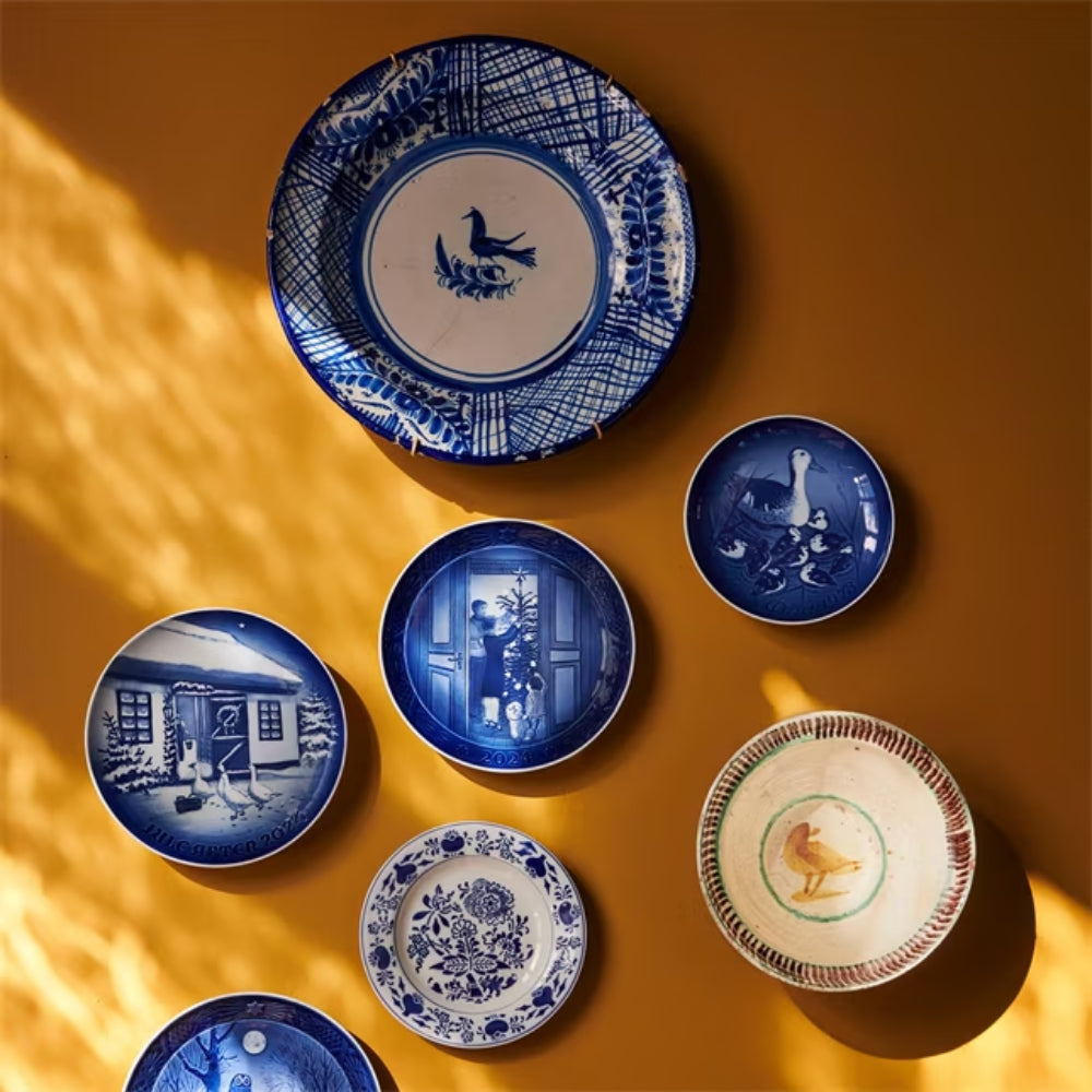Royal Copenhagen Blue Collectibles Annual Christmas Plate 2024 - 'Christmas Anticipation'