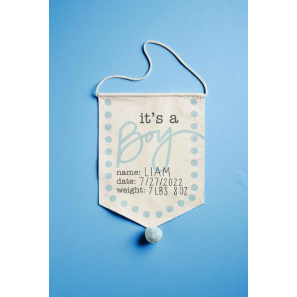 Mud Pie New Baby Sign