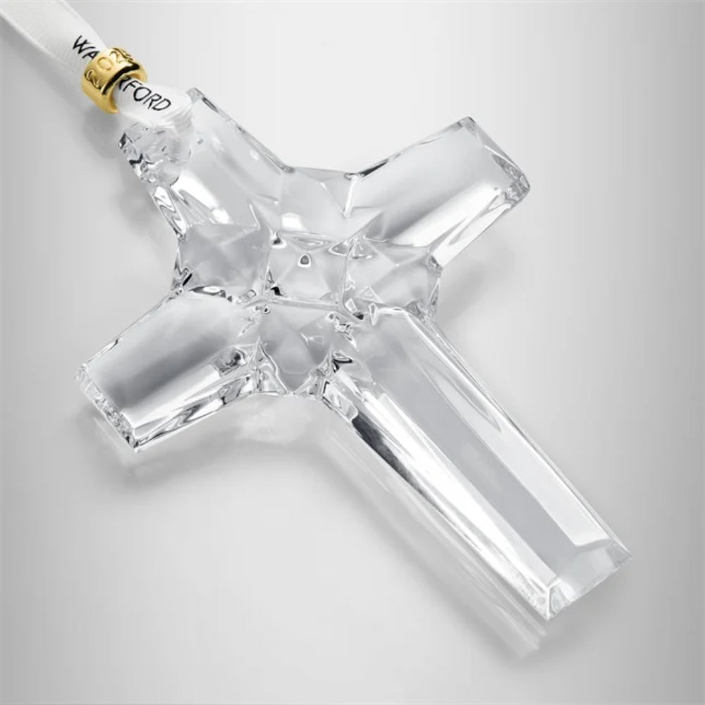 Waterford Christmas Annual 2025 Cross Ornament