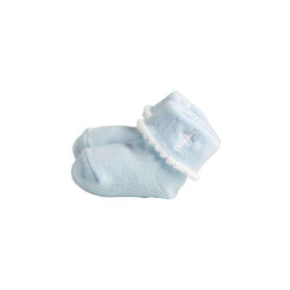 Mud Pie Cross Foldover Socks