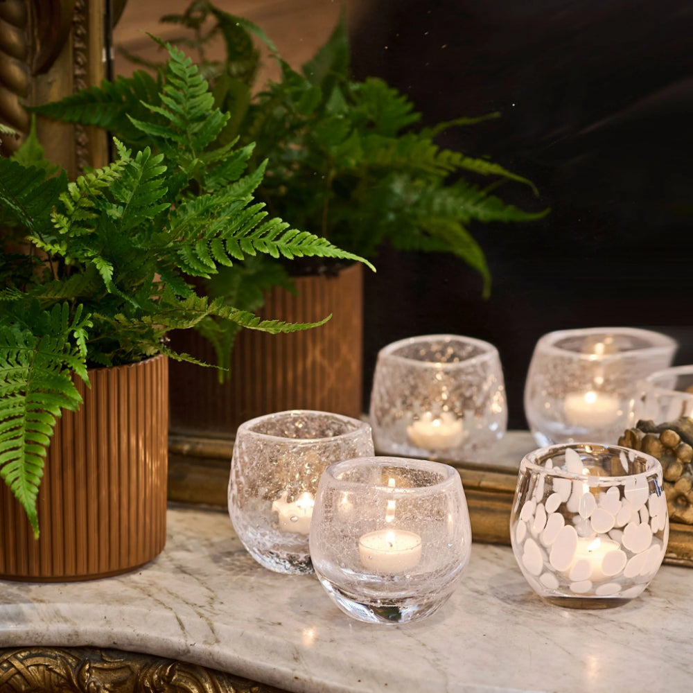 Simon Pearce Burlington Optic Tealight