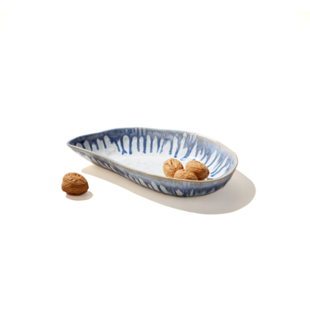 Simon Pearce Burlington Mussel Shell Bowl Pool-Medium