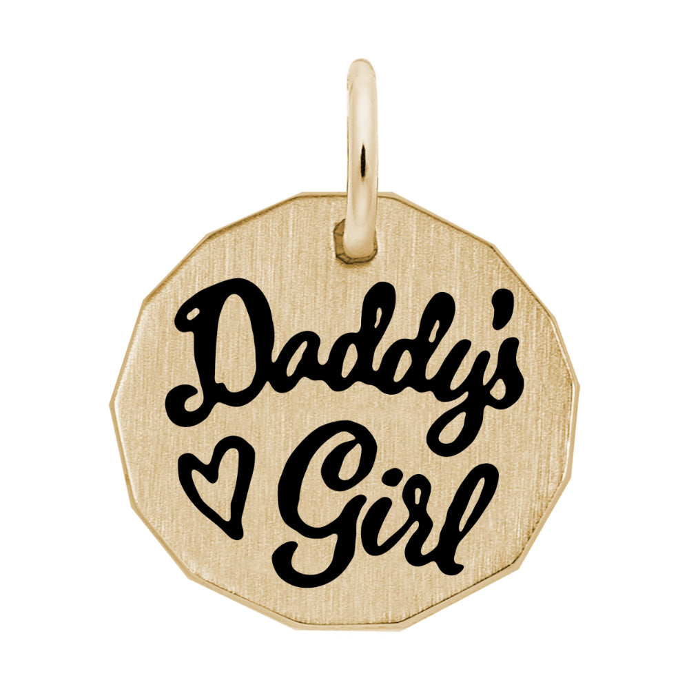 1164 Daddy's Girl Tag Charm