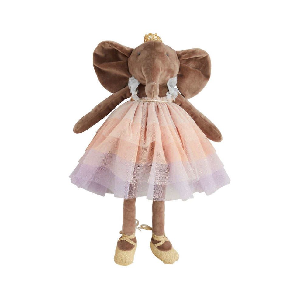 Mud Pie Velvet Animal Princess Plush