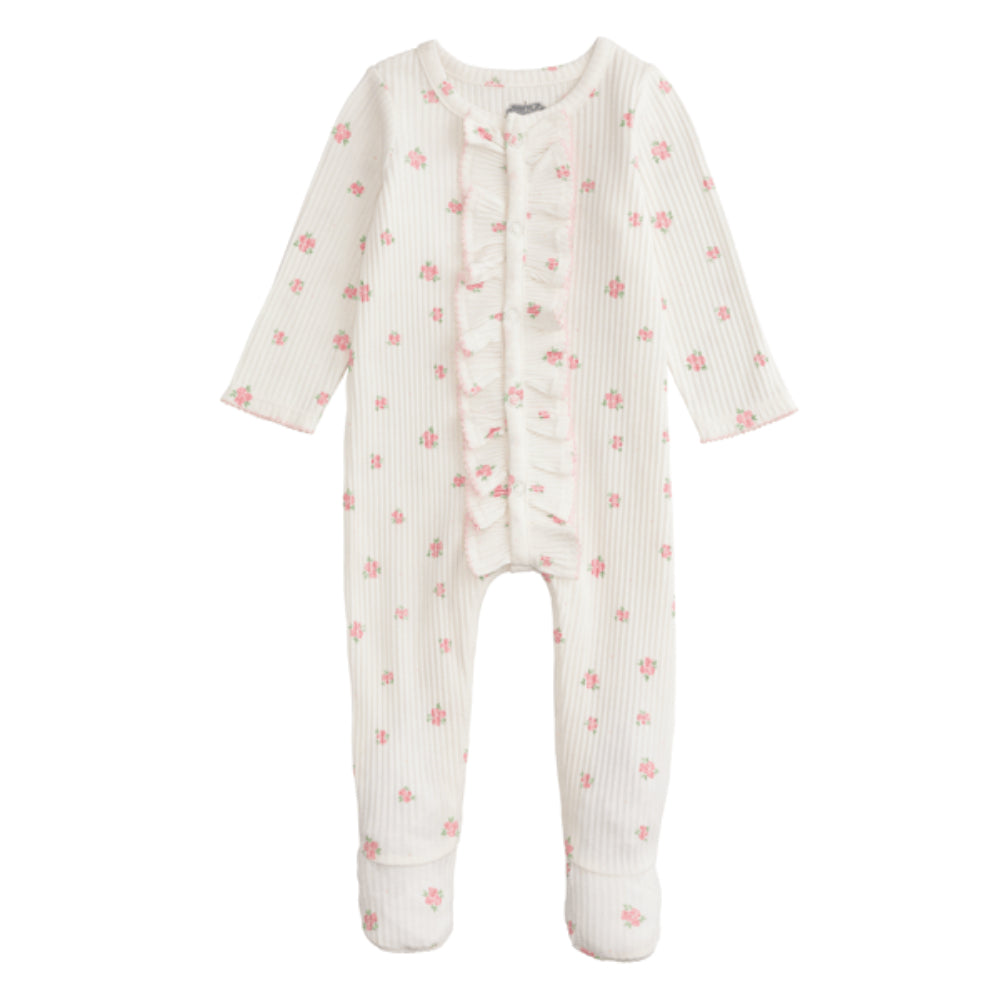 Mud Pie Floral & Dot Sleepers