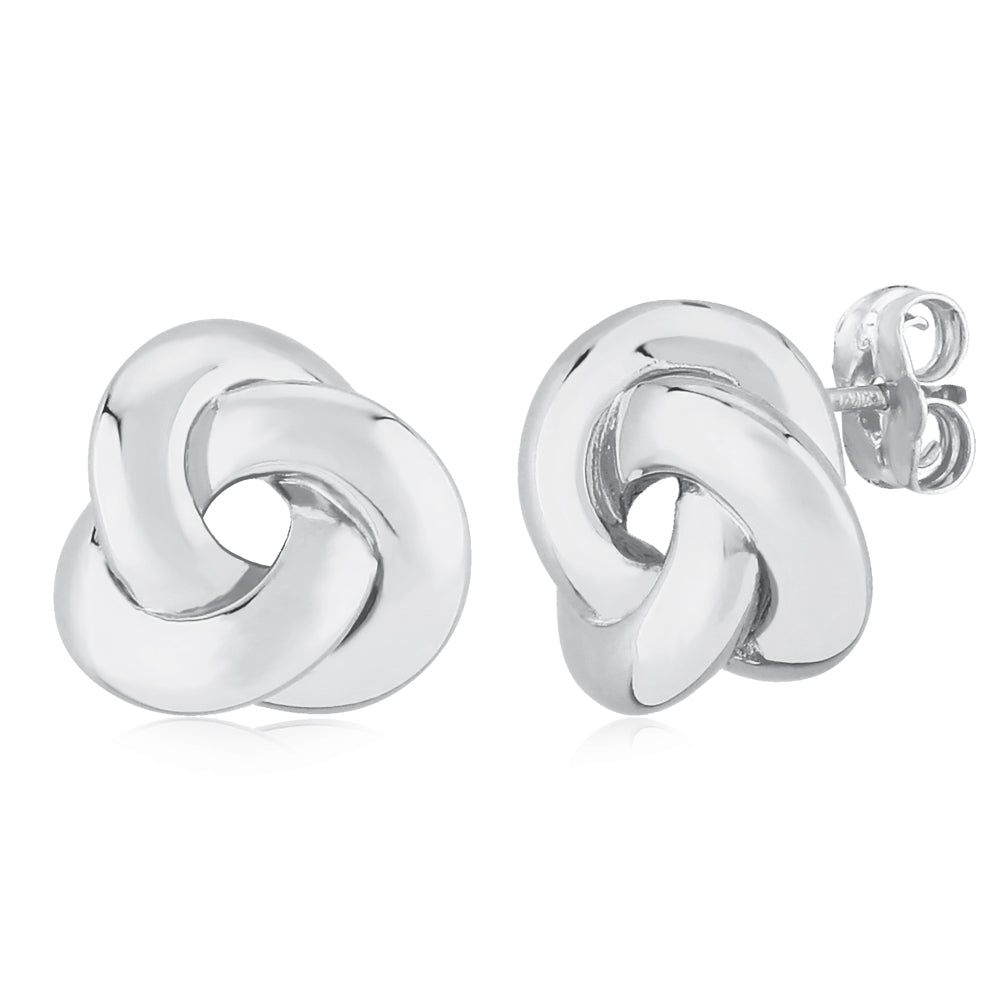 Love Knot Stud Earrings