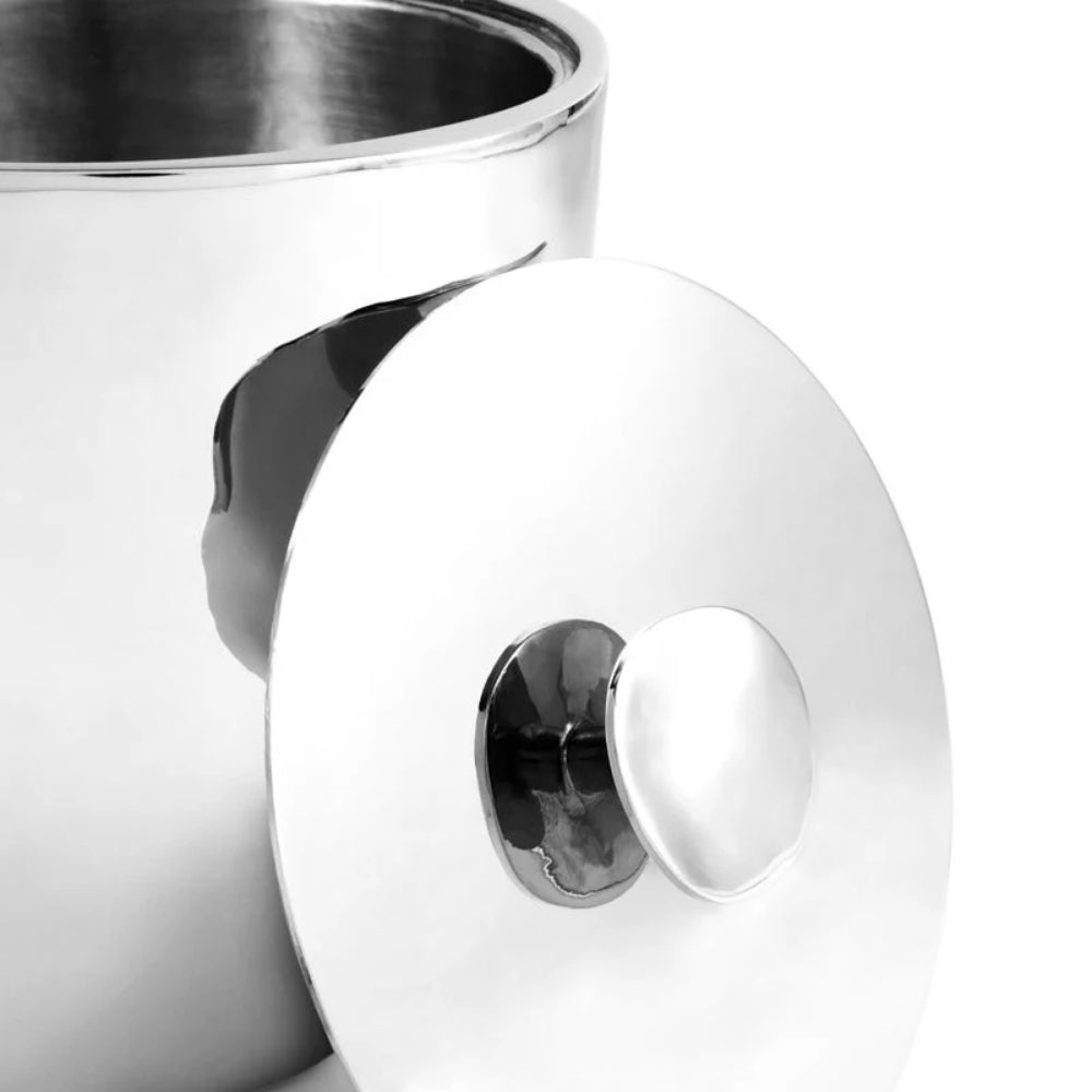 Michael Aram Reflective Ice Bucket with Tongs