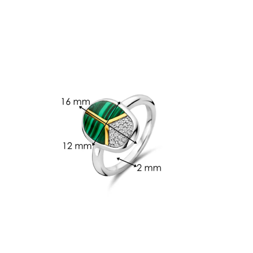 Ti Sento Scarab Beetle Ring