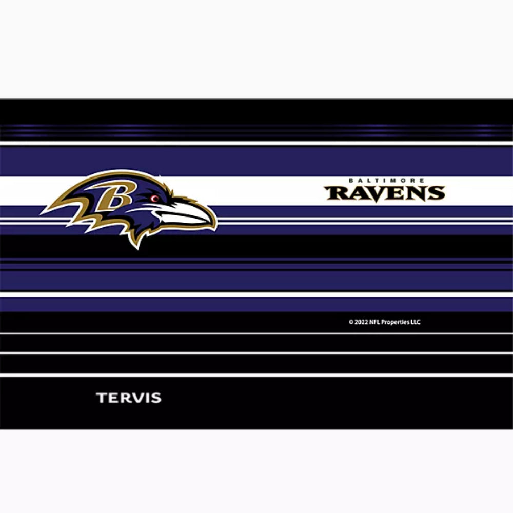 Tervis 30oz Stainless Steel Tumbler NFL® Baltimore Ravens - Hype Stripes