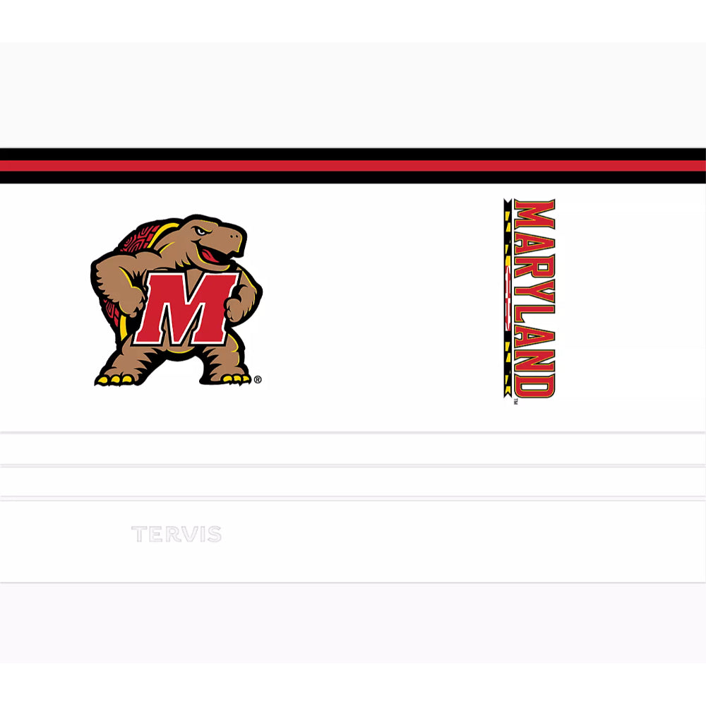 Tervis Maryland Terrapins 20oz Arctic Stainless Steel Tumbler