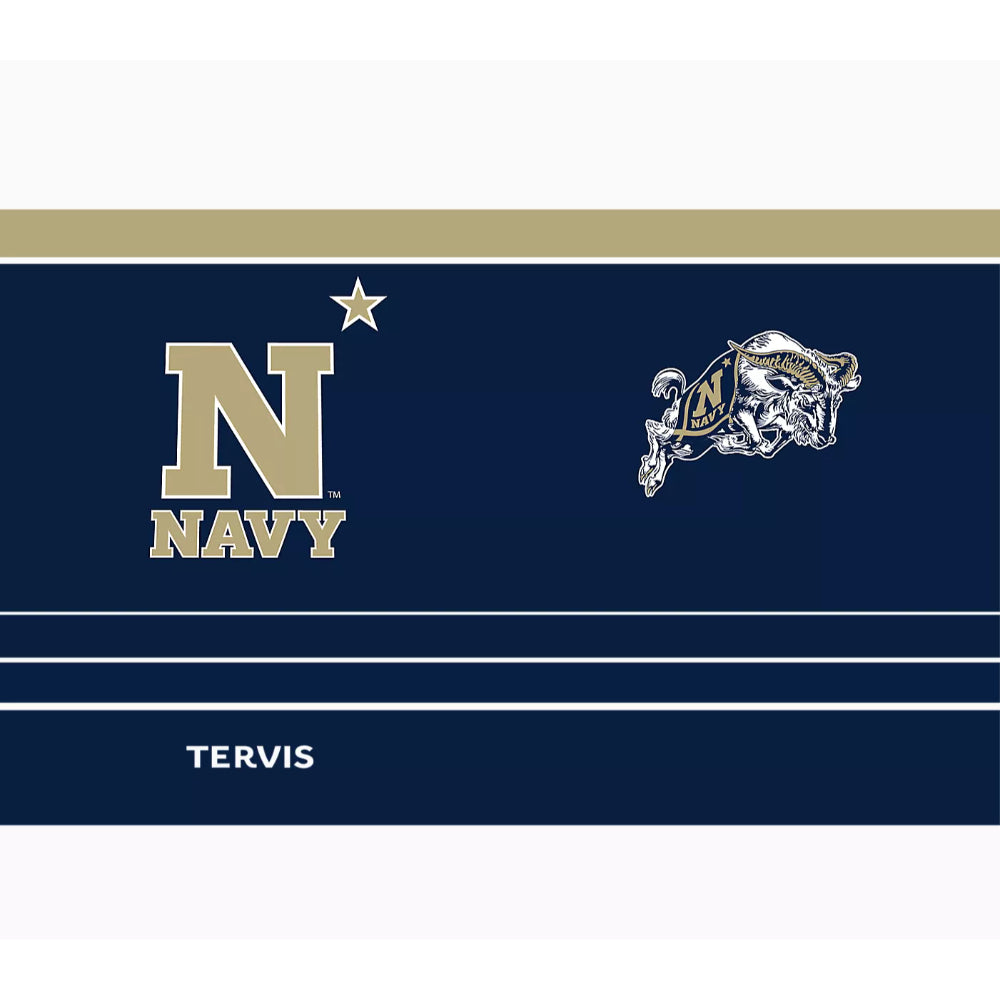 Tervis 20oz Navy Midshipmen MVP Stainless Steel Tumbler