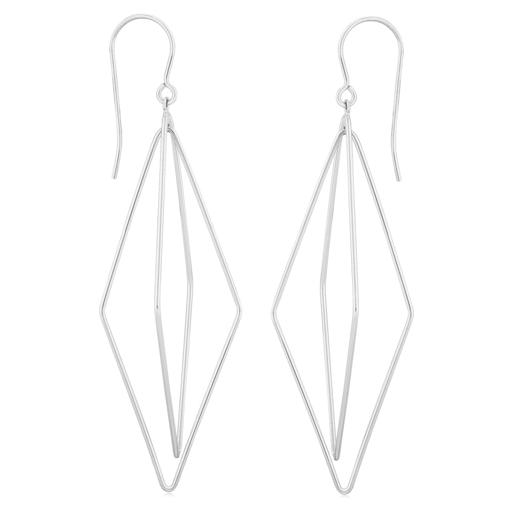 Sterling Silver Lantern Earrings