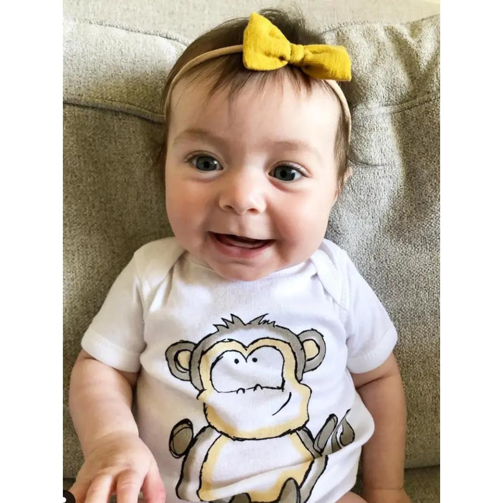 Marvin Monkey Baby Bodysuit