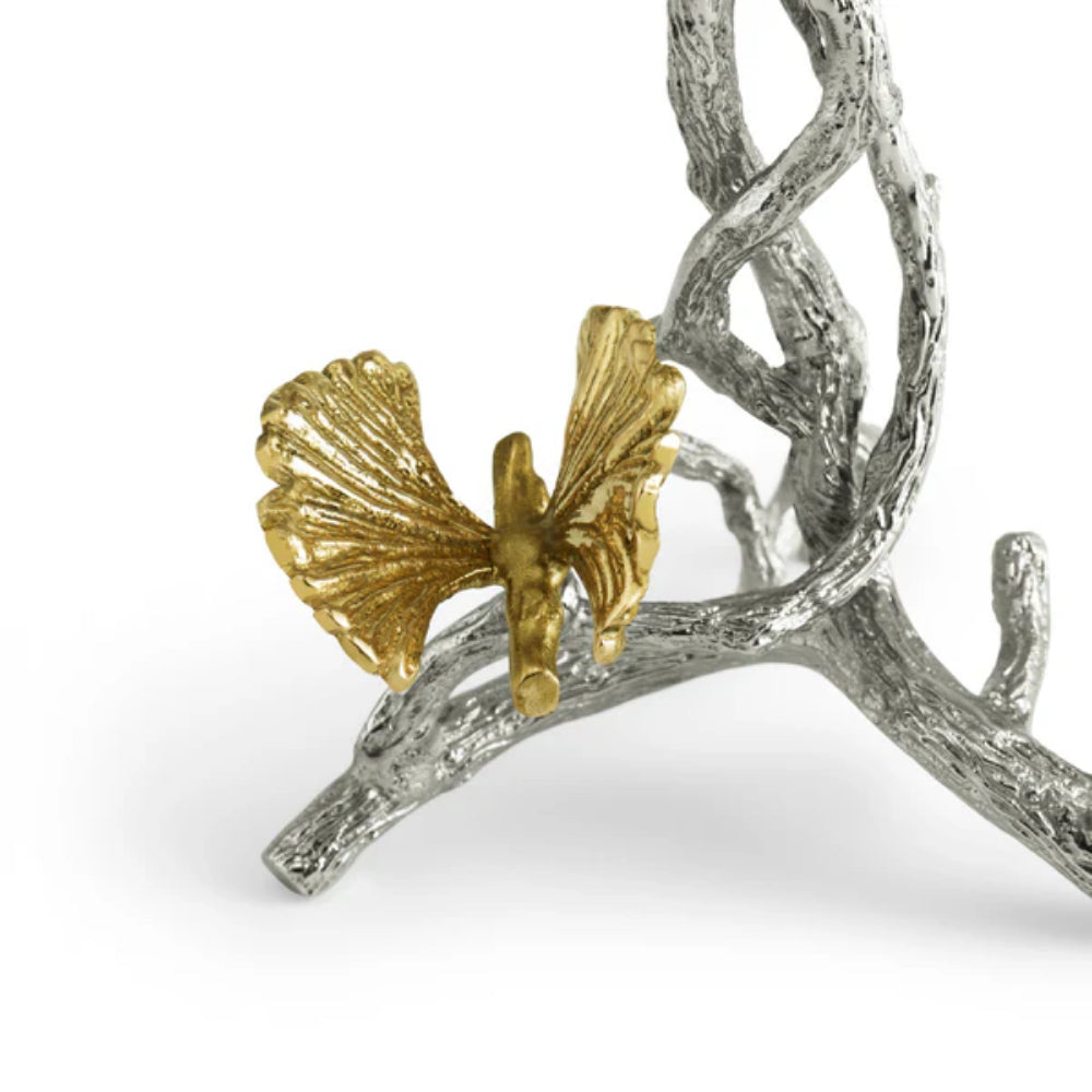 Micheal Aram Butterfly Ginkgo Luxe Kiddush Cup