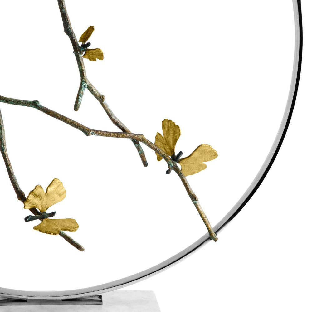 Michael Aram Butterfly Ginkgo Moon Gate Sculpture *In-store pickup only*
