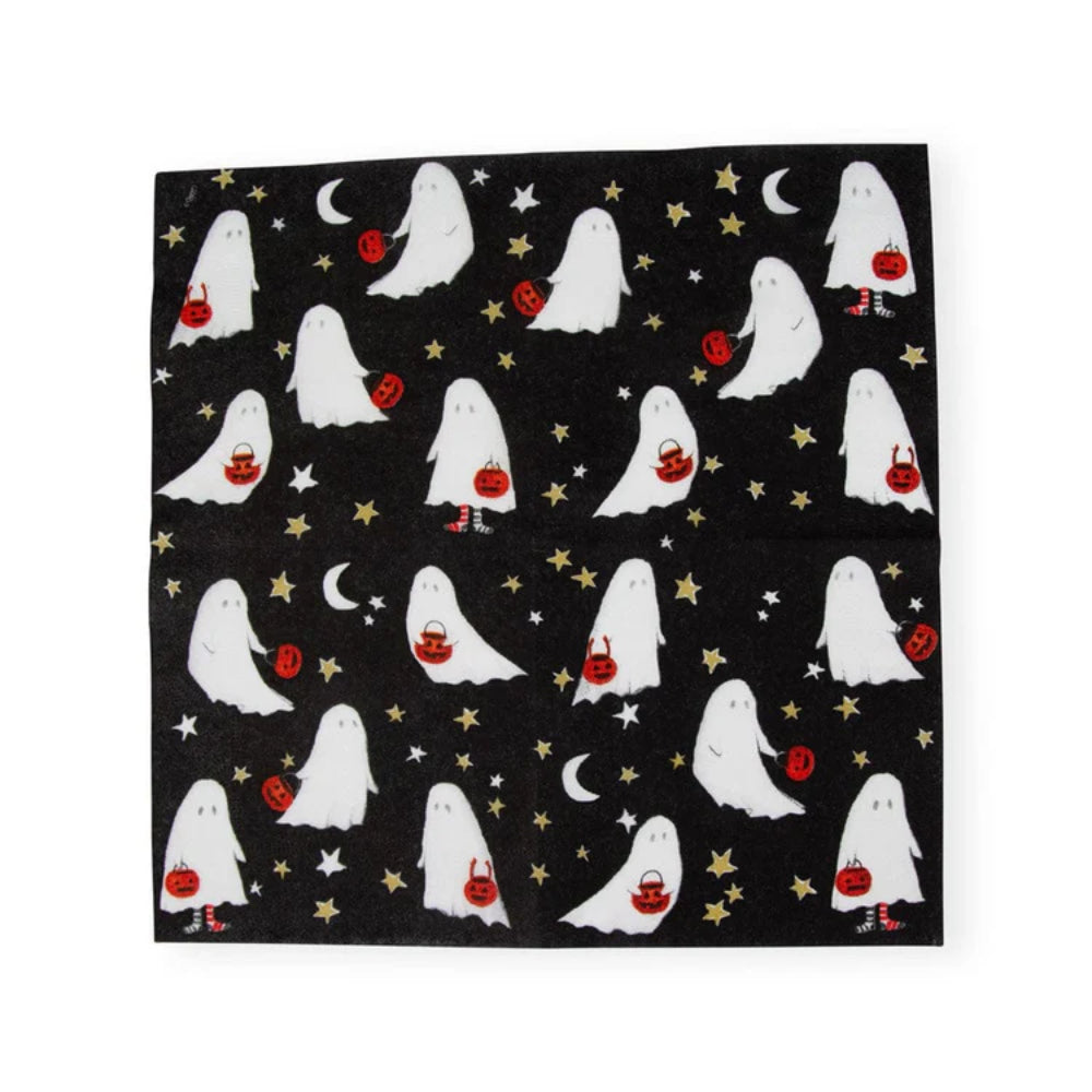 Caspari Ghoul's Night Out Cocktail Napkins - Set of 20