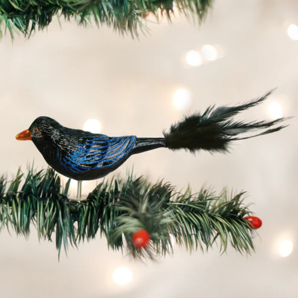 Old World Christmas Raven Ornament