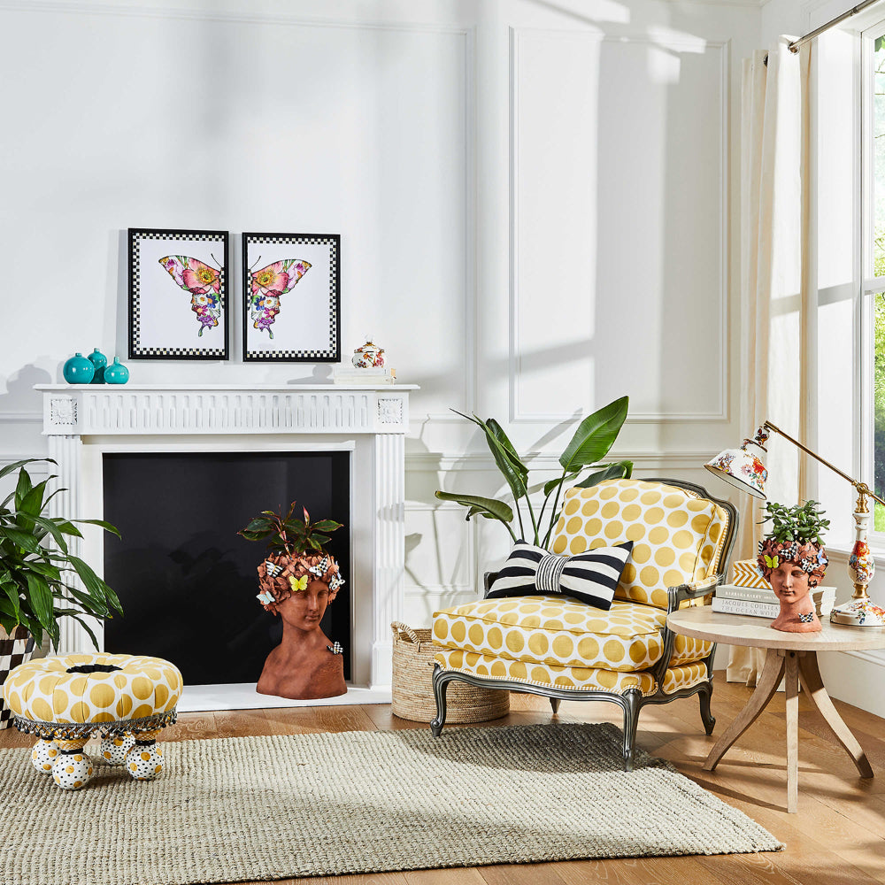 MacKenzie-Childs Persephone Bust Planter - Large *IN-STORE PICKUP ONLY*