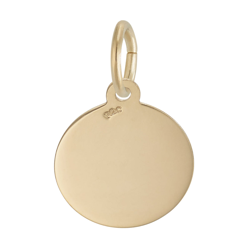 RQC 1892 Initial Disc Charm - Infinity