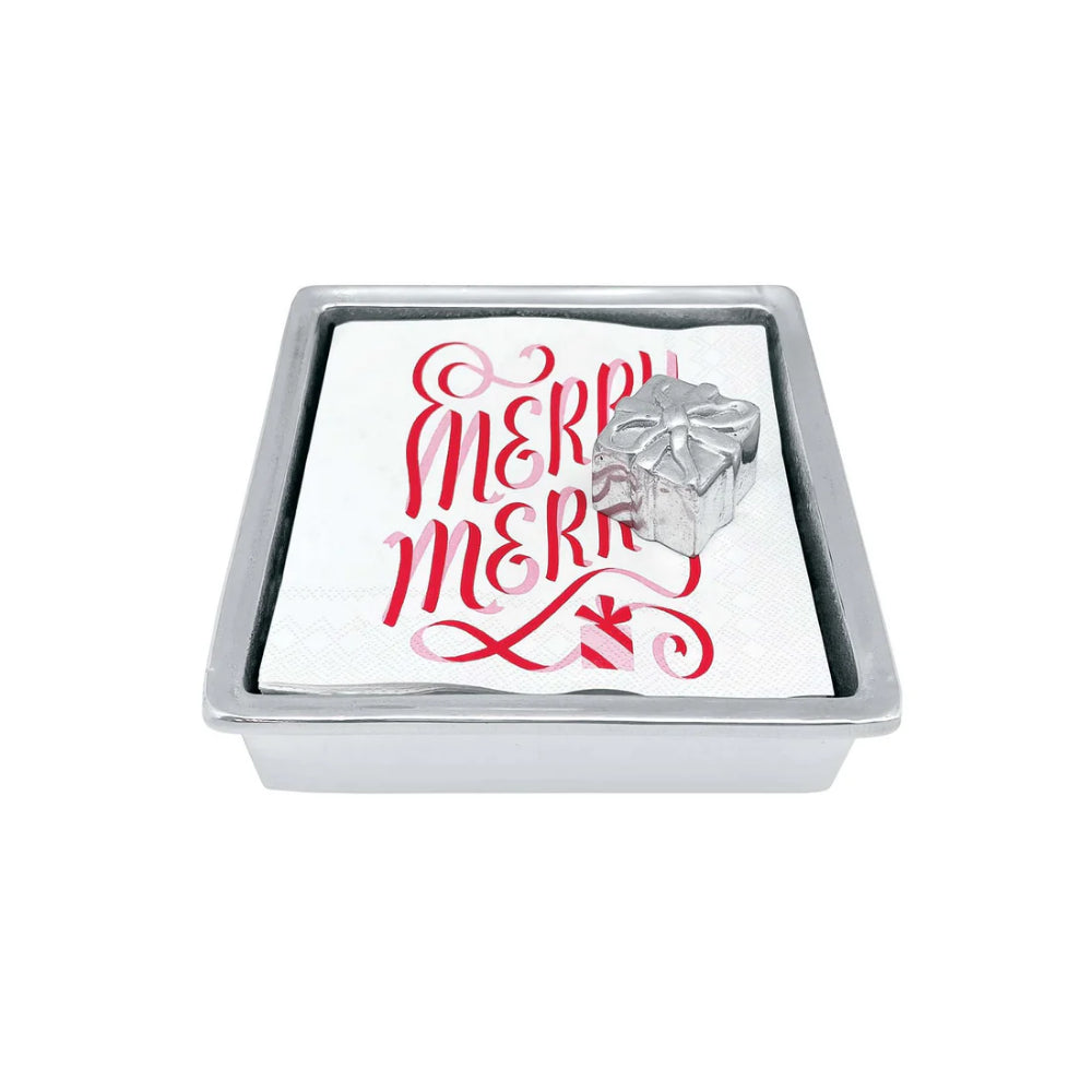 Mariposa Merry Merry Present Signature Napkin Box Set