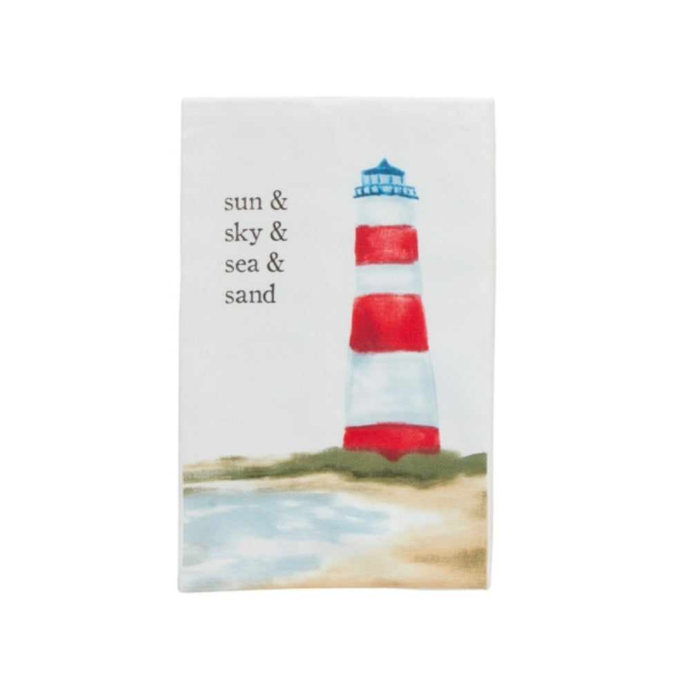 Mud Pie Sea Watercolor Towels