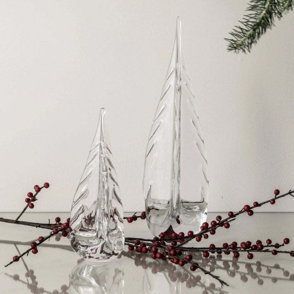 Simon Pearce Ice Laden Evergreen in Gift Box