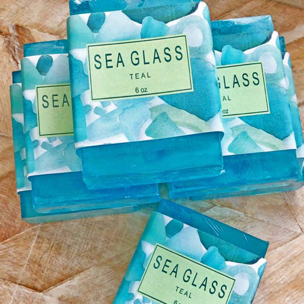 Sea Glass Soap Bar