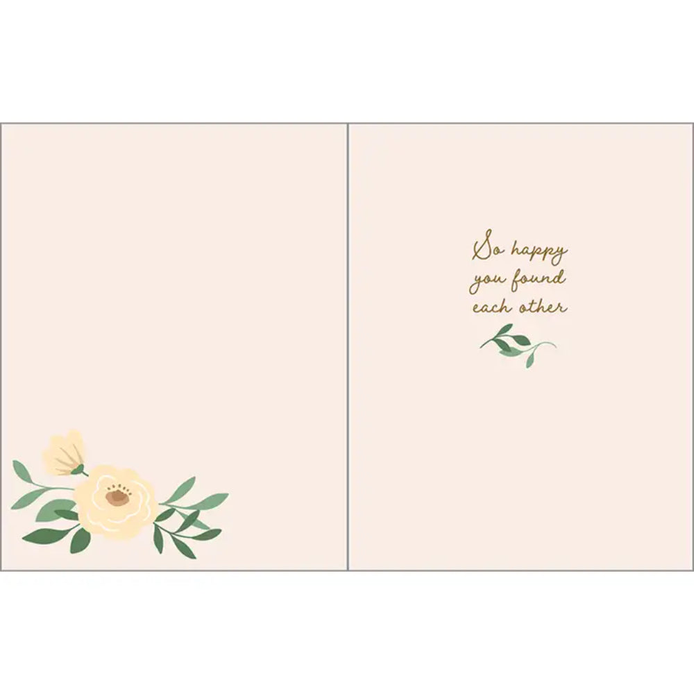 Gina B Designs Wedding Greeting Card - Engagement Congrats
