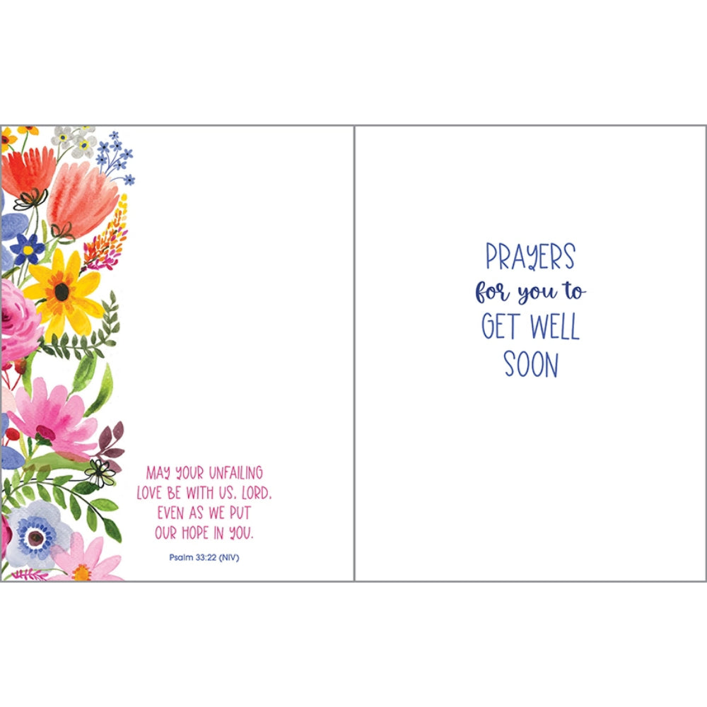 Gina B Designs Get Swell Greeting Card With Scripture - Beautiful Flower Vase