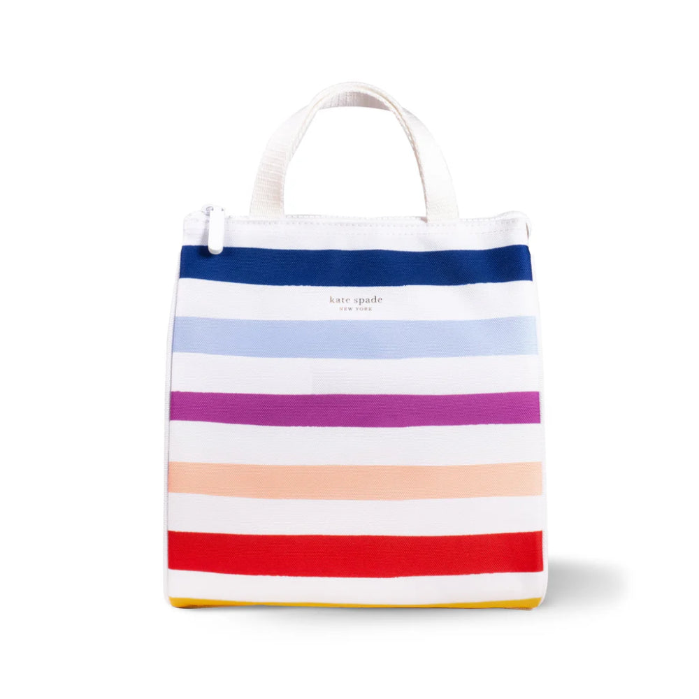 Kate Spade Candy Stripe Lunch Bag