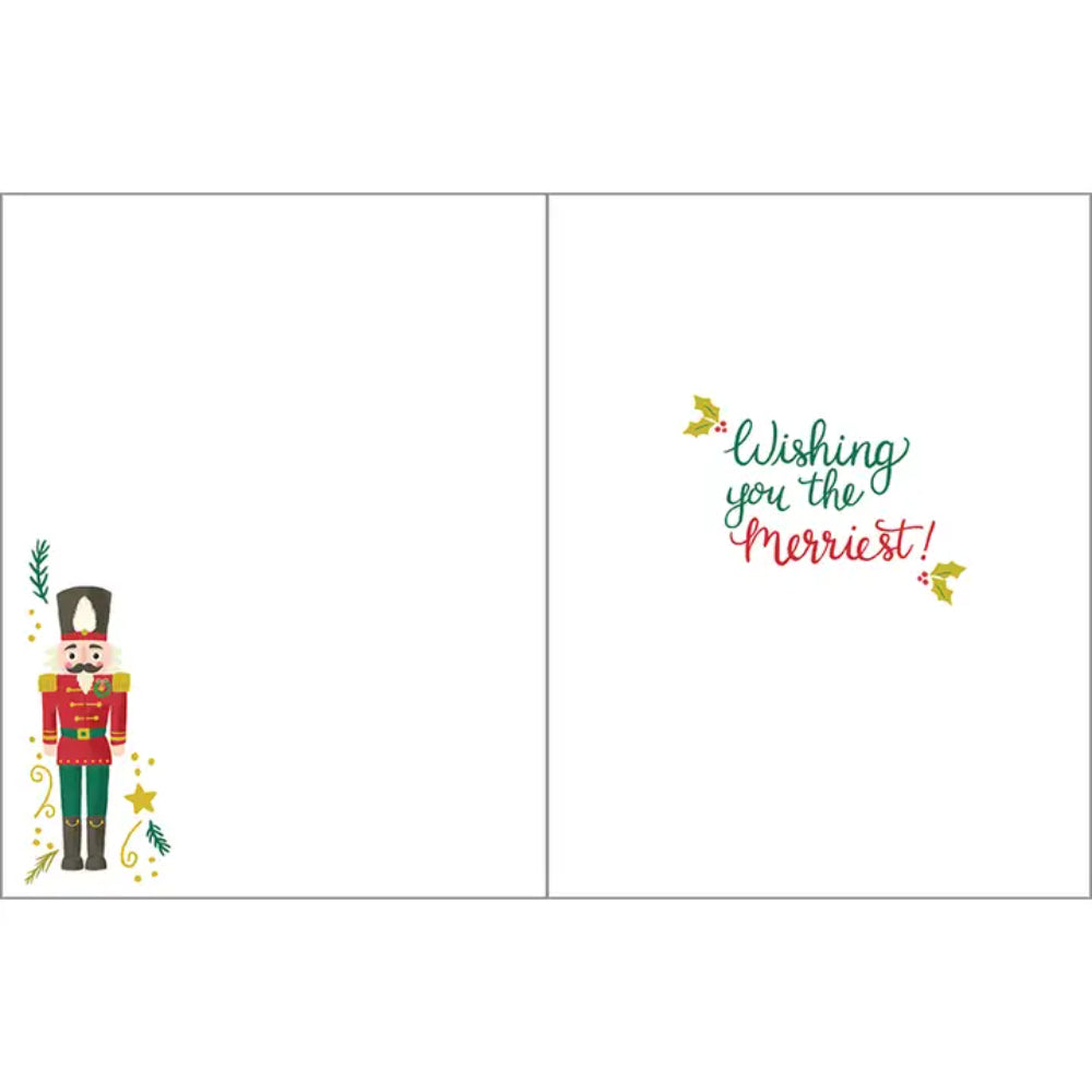 Gina B Designs Christmas Card - Nutcracker