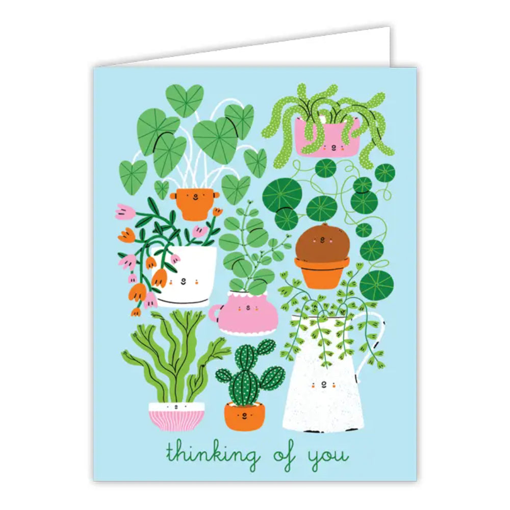 RosanneBeck Collections Thinking of You Succulents Greeting Card
