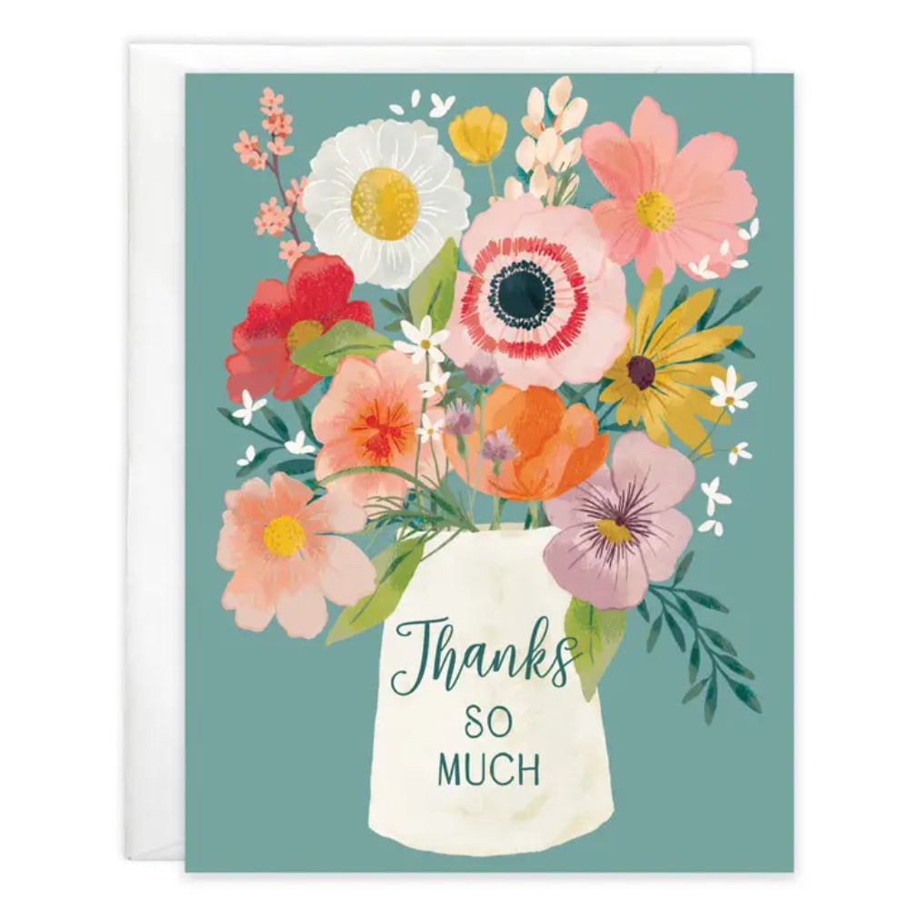 Gina B Designs Blank Note Card - Flower Vase