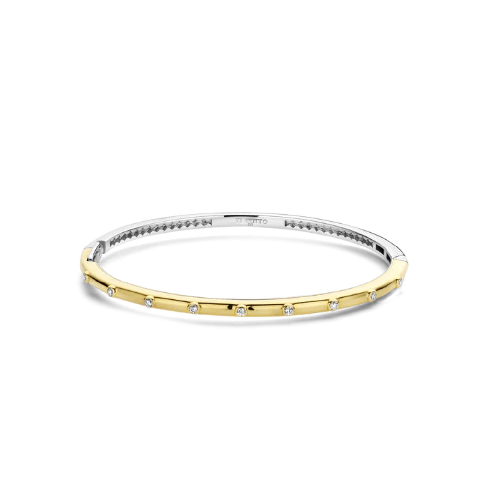 Ti Sento Sterling Silver Bangle Bracelet