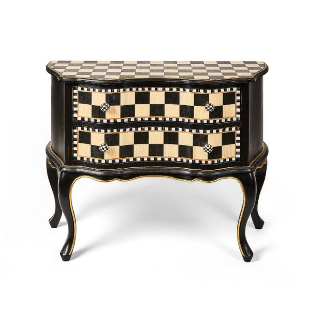MacKenzie Childs Checkered Chest - Online Only