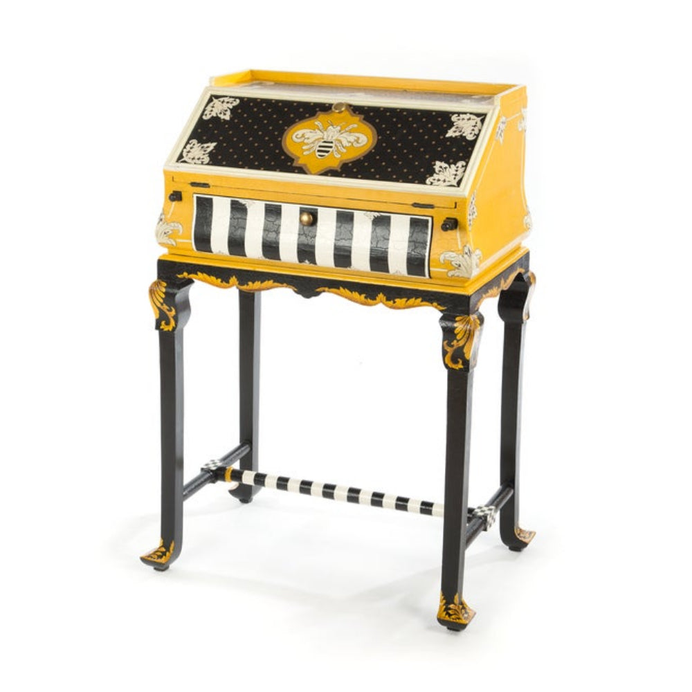 MacKenzie Childs Worker Bee Writing Desk - Online Only