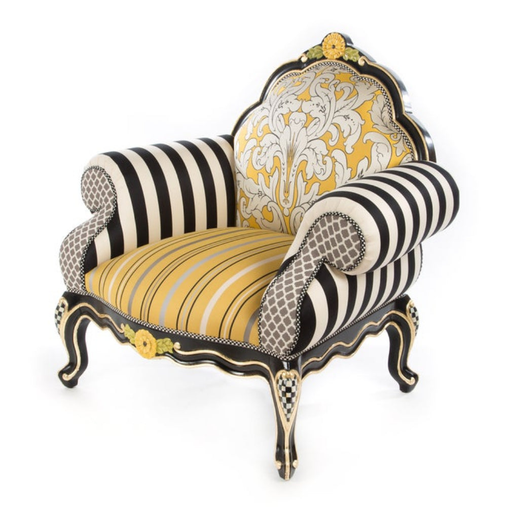 MacKenzie Childs Queen Bee Chair - Online Only