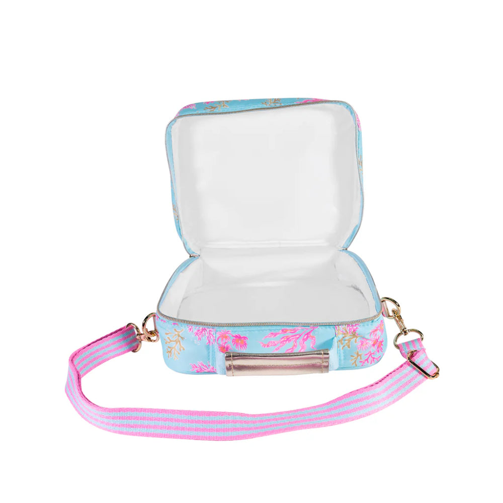 Lilly Pulitzer Royal Coral Lunch Bag