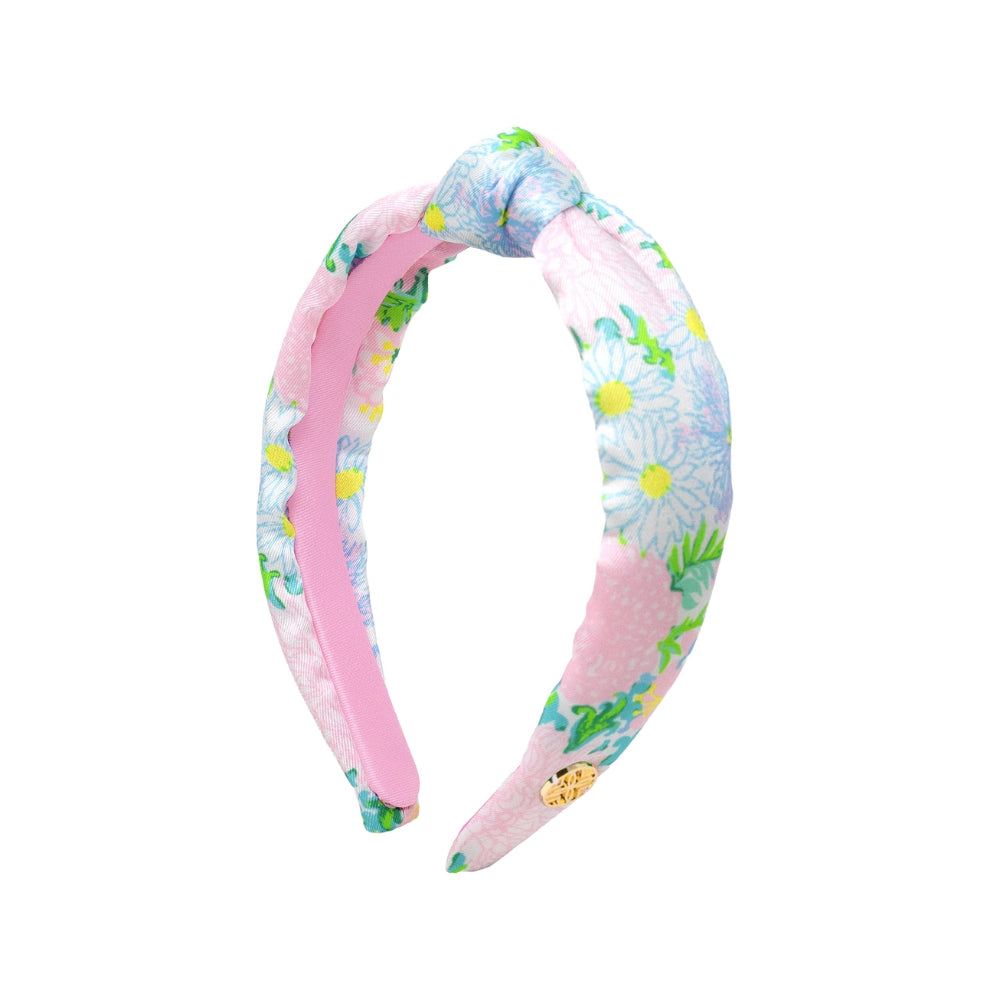Lilly Pulitzer Girls Slim Knotted Headband-Lilly Garden Home