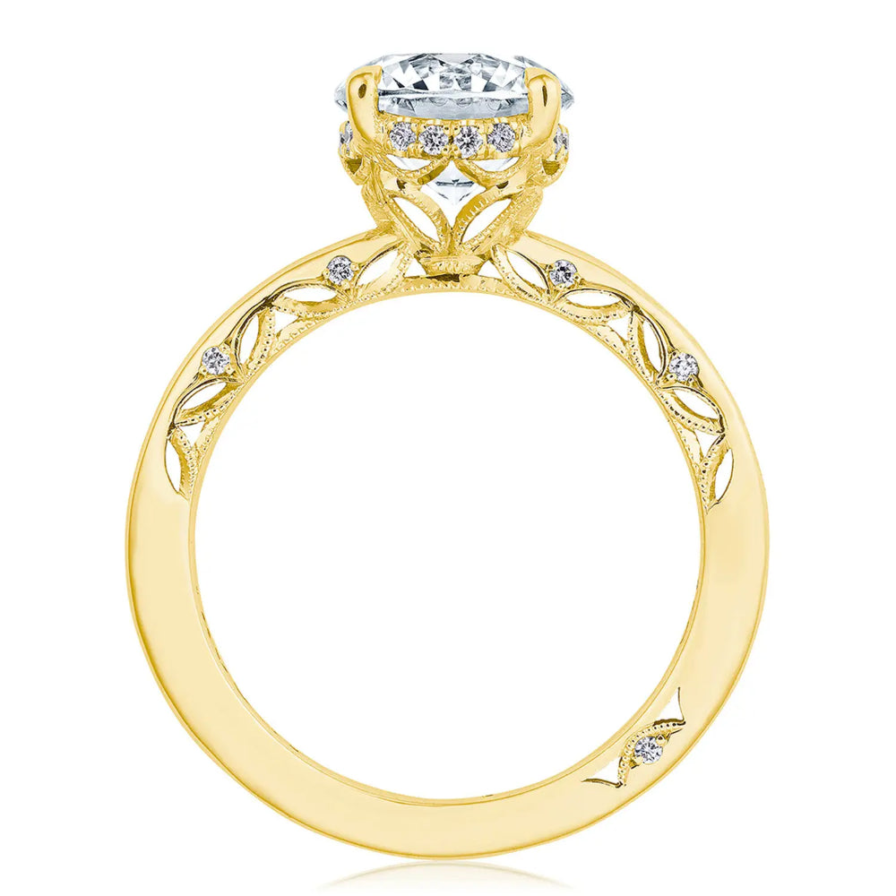 Tacori Dantela Round Solitaire Engagement Ring