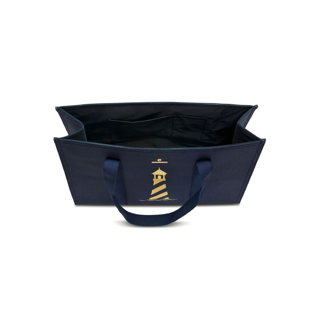 Spartina Navy Carry All Tote