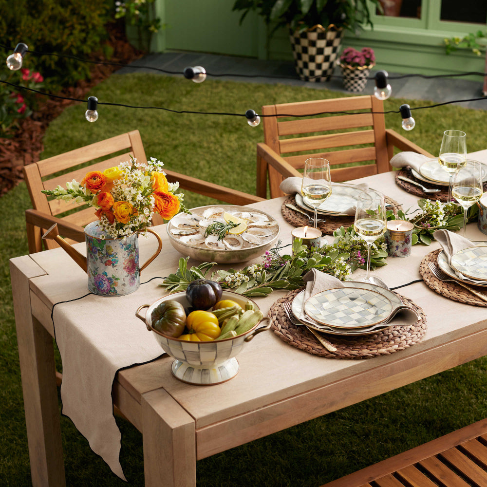 MacKenzie-Childs Flower Market Citronella Candles - Small - Set of 2